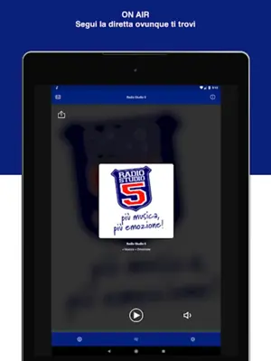 Radio Studio 5 FM android App screenshot 1