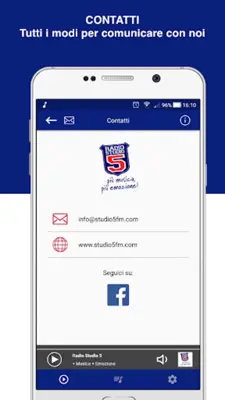 Radio Studio 5 FM android App screenshot 4